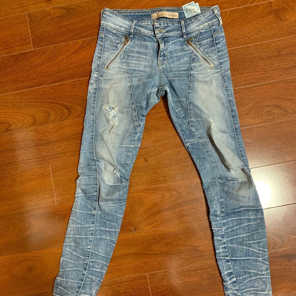 Guess Distressed Designer Jeans